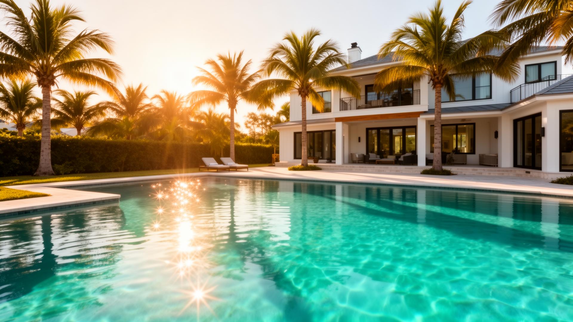 Beautiful Vero Beach pool
